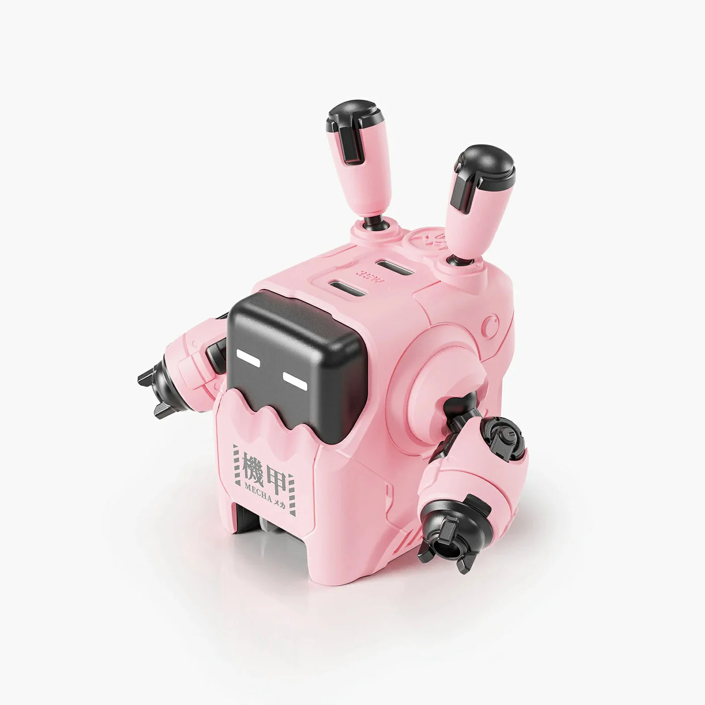 Delta35 35W GaN Fast Charger - Pink (EU & UK Plug) - Image 3