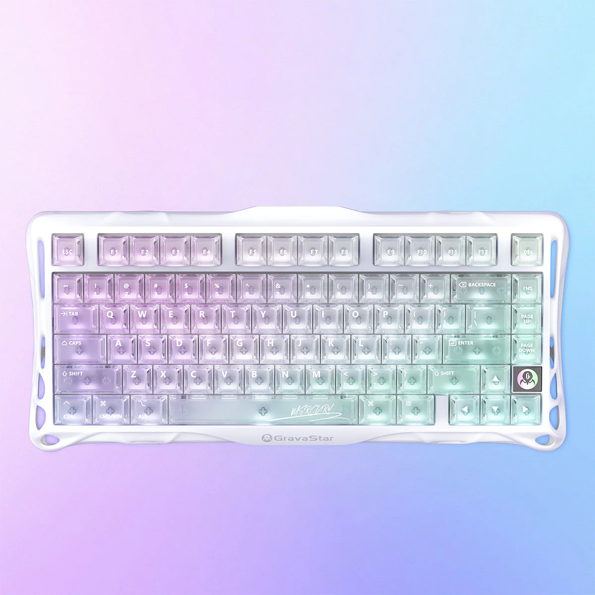 Mercury K1 Lite Keyboard - Crystal Aurora - Image 3