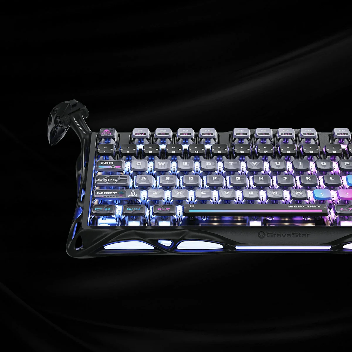 Mercury K1 Pro Keyboard - Galaxy Black [Open Box - Like New] - Image 6
