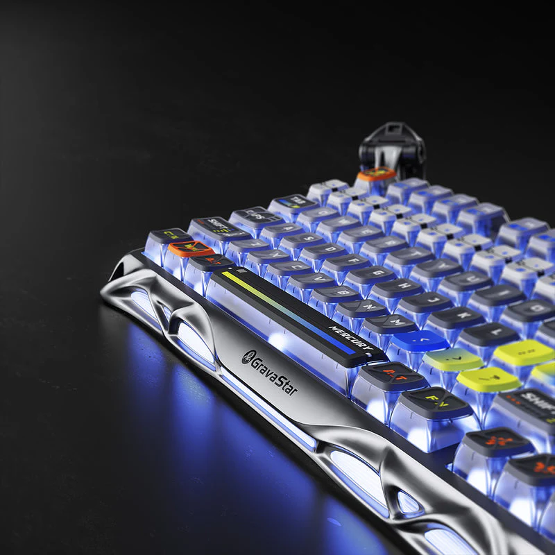 Mercury K1 Pro Keyboard - Interstellar Silver - Image 3