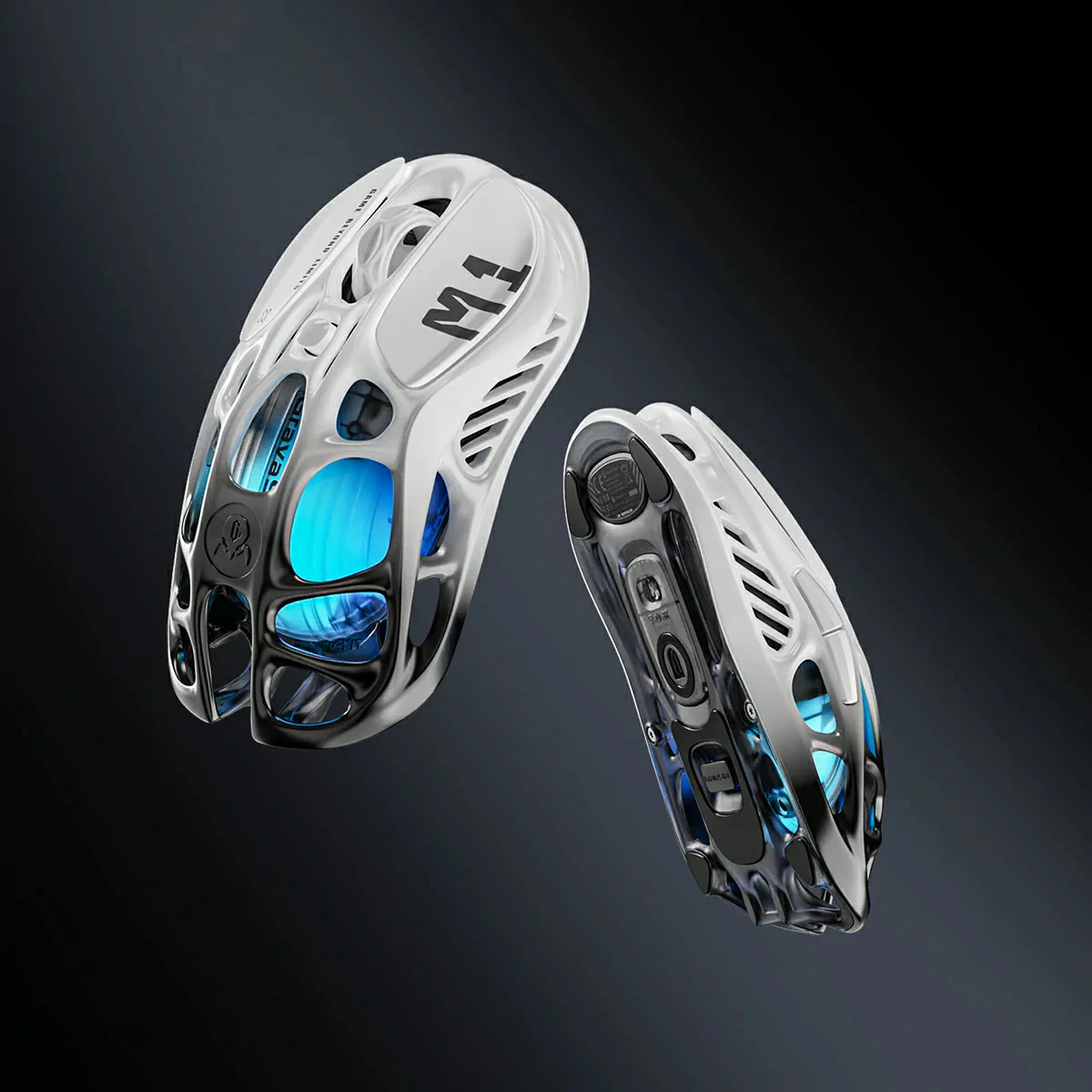 Mercury M1 Pro Gaming Mouse - Gradient Black - Image 3