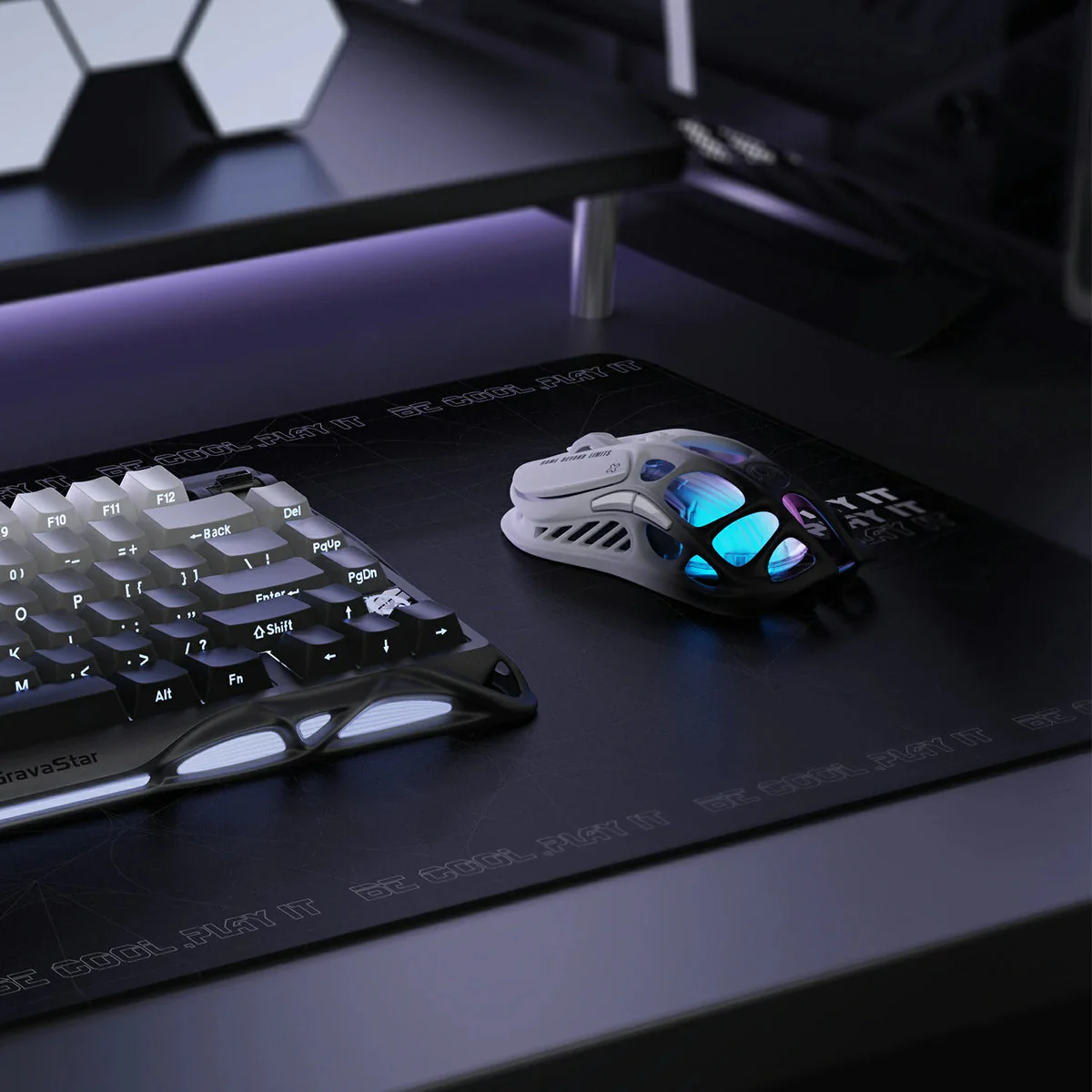 Mercury M1 Pro Gaming Mouse - Gradient Black - Image 4