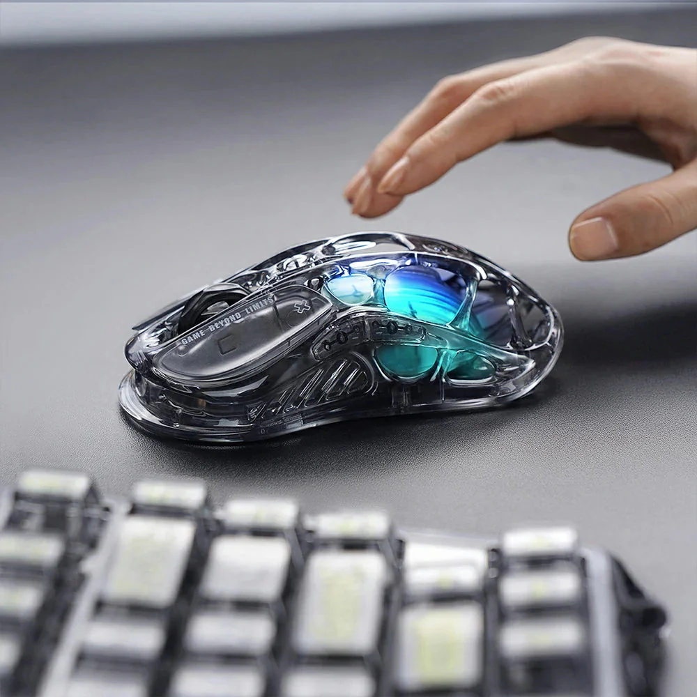 Mercury M2 Gaming Mouse - Transparent Black - Image 6
