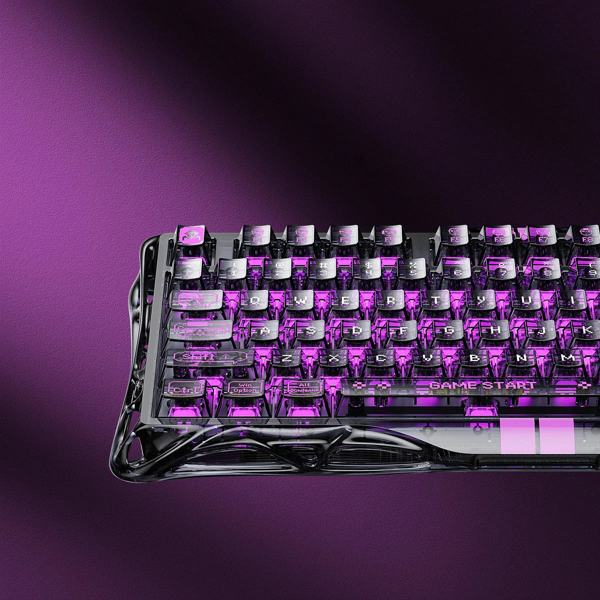 Mercury V75 Lite Hall Effect Keyboard - Transparent Black [Open Box - Like New] - Image 5