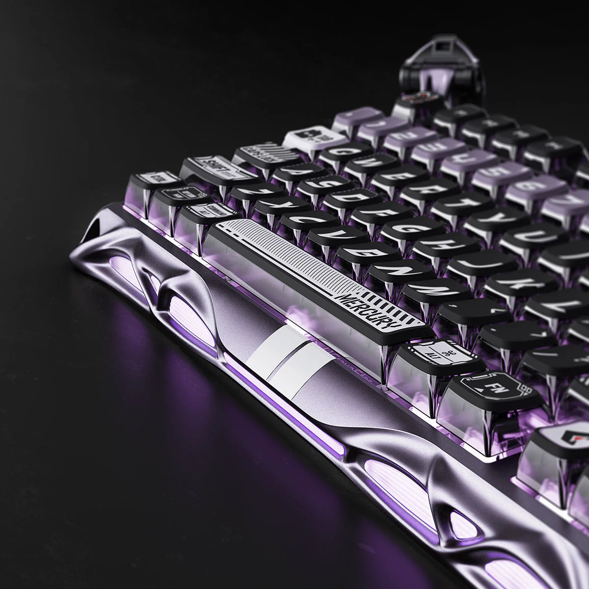 Mercury V75 Pro Hall Effect Keyboard - Iron Purple - Image 3