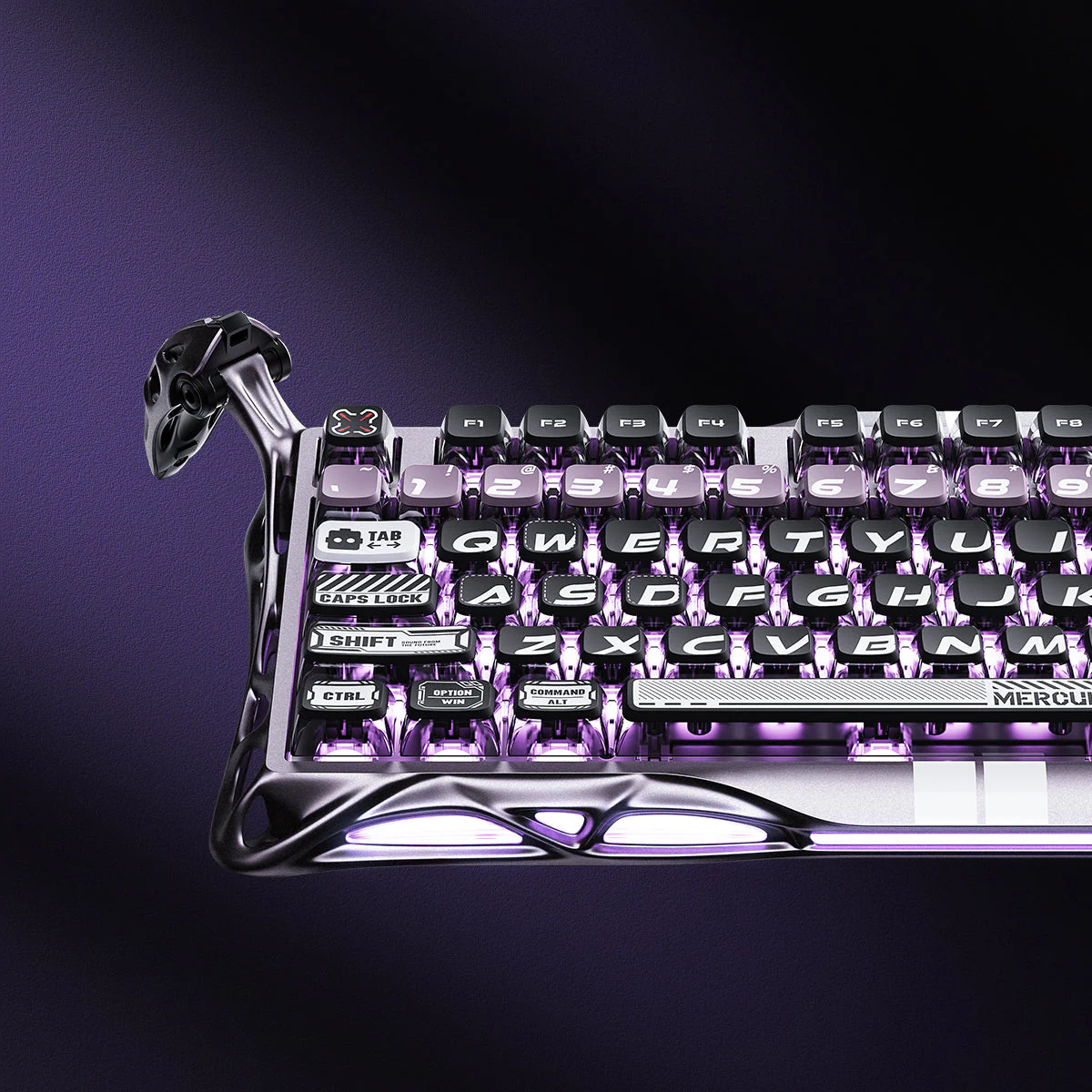 Mercury V75 Pro Hall Effect Keyboard - Iron Purple - Image 5