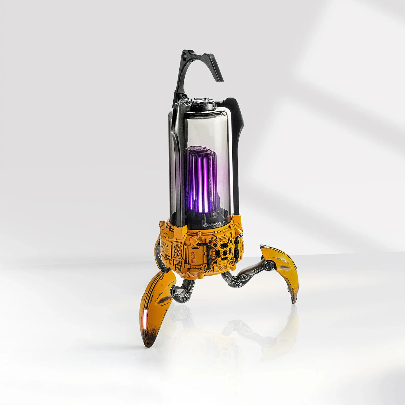 Supernova Bluetooth Speaker - War Damaged Yellow - Image 7