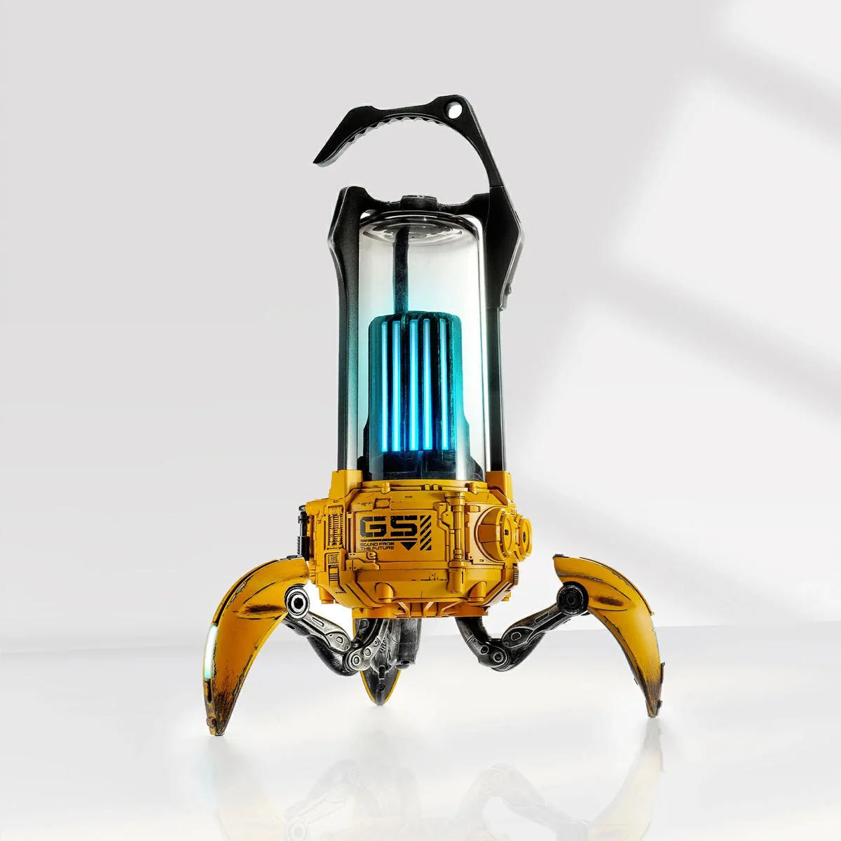 Supernova Bluetooth Speaker - War Damaged Yellow - Image 8